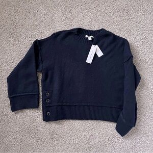 TOPSHOP navy blue sweater